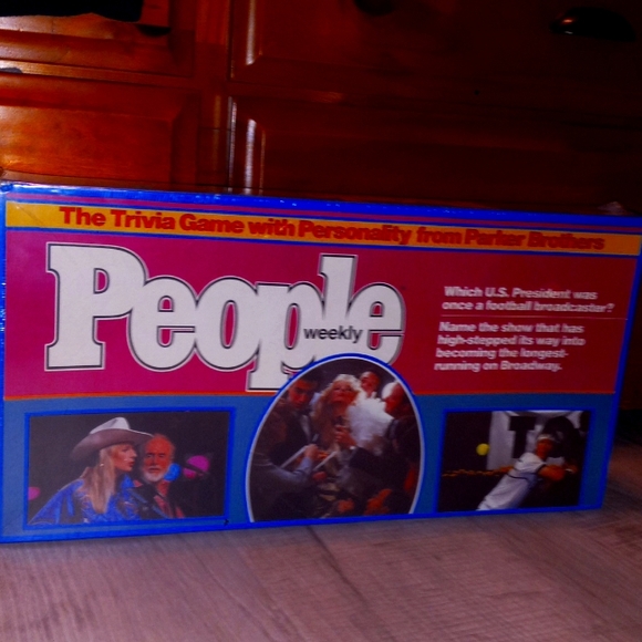 Unopened Parker Brothers people weekly the trivia game with personality - Picture 1 of 7
